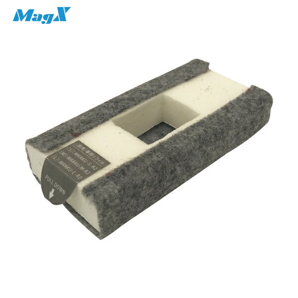 マグエックス ホワイトボードイレーザーラクリフ（M）リフィール (1Pk) 品番：MRAKU-M-R2