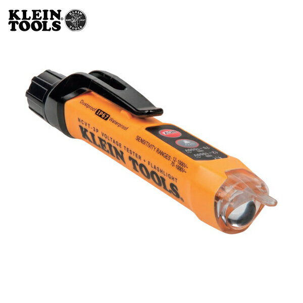 KLEIN クラインツールズ 検電器（交流専用）LEDライト付 (1台) 品番：NCVT3P