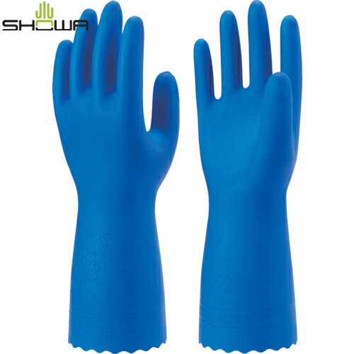 ショーワ 塩化ビニール手袋 No181ブルーフィット(薄手) Lサイズ (1双) 品番:NO181-L