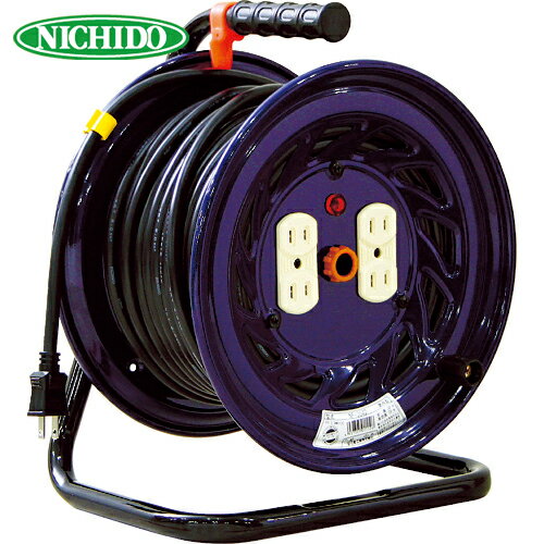 日動 電工ドラム 標準型100Vドラム 30m アースなし NF-304D (1台) 品番：NF-304D