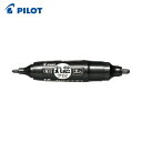 パイロット PILOT 油性マーカー 丸芯ツインマーカー 細・太 ブラック (1本) 品番:MFN15FBM-B