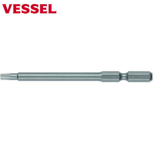 ベッセル VESSEL トルクスビット No.N（T10×100） (1本) 品番：NT10100