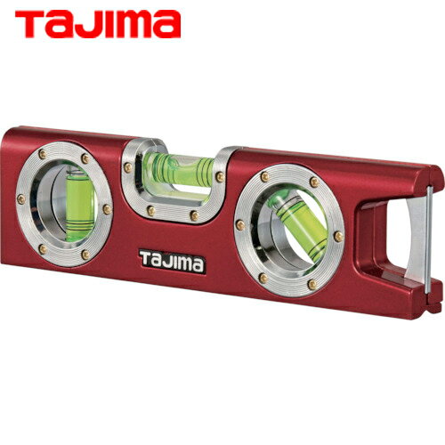 タジマ tajima 水平器 水準器 モバイルレベル160 赤 (1個) 品番：ML-160