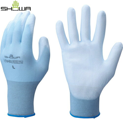 SHOWA ショーワグローブ 作業手袋 ウレタン背抜き手袋 No260ピッタリ背抜き ブルー Sサイズ (1双) 品番:NO260-SB 作業用手袋 すべり止め...
