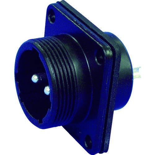 七星科学研究所 防水メタルコネクタ NJW-20シリーズ 2極 RM (1個) 品番：NJW-202-RM