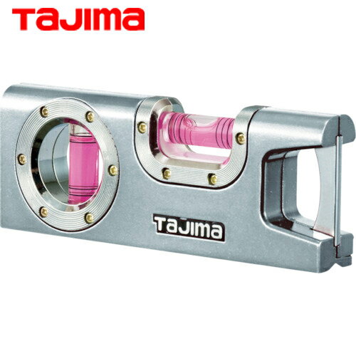 タジマ tajima 水平器 水準器 モバイルレベル120 銀 (1個) 品番：ML-120S