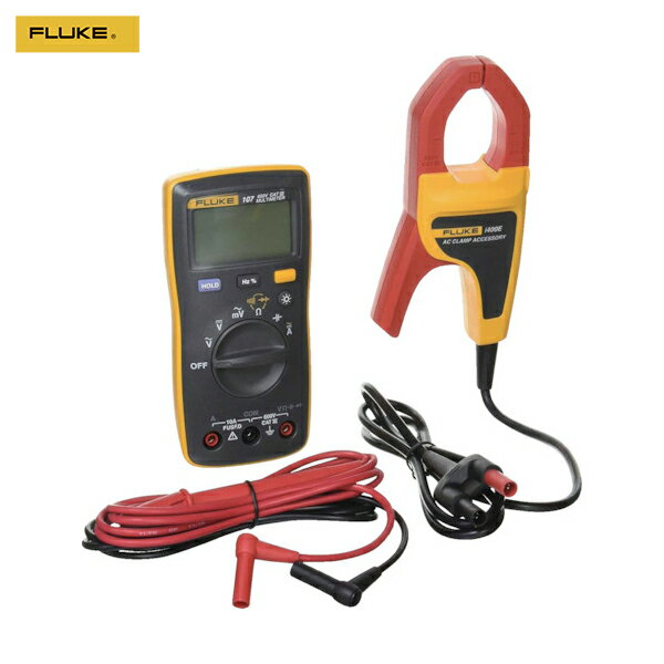 FLUKE ポケットサイズ・マルチメーター107i400E電流クランプ付キット (1台) 品番：107/I400E