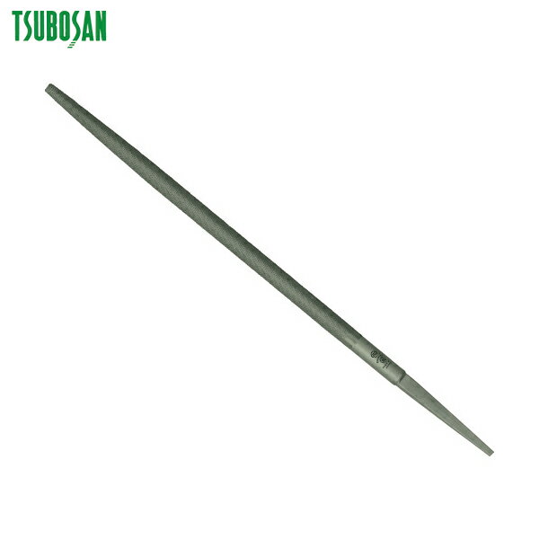 ツボサン 鉄工ヤスリ 300mm 丸 中目 (1本) 品番：MA300-02