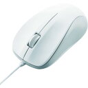 エレコム USB光学式マウス Mサイズ ホワイト (1個) 品番:M-K6URWH/RS