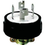 明工 引掛プラグ接地3P (1個) 品番：MH2576