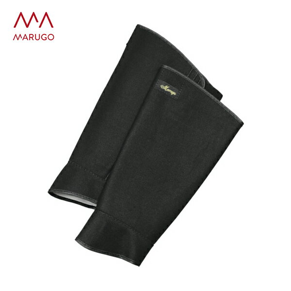 丸五 長脚絆（6枚馳） 黒 大 (1足) 品番：NKYAHAN6-BK-L