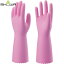 ショーワ 塩化ビニール手袋 簡易包装ビニール厚手10双入 ピンク Mサイズ (1Pk) 品番:NO132-MP10P