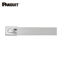パンドウイット PANDUIT MLTタイプ 自動ロック式ステンレススチールバンド SUS304 幅12.7mm 長さ300mm 50本入り MLT2EH-LP (1袋) 品番:MLT2EH-LP