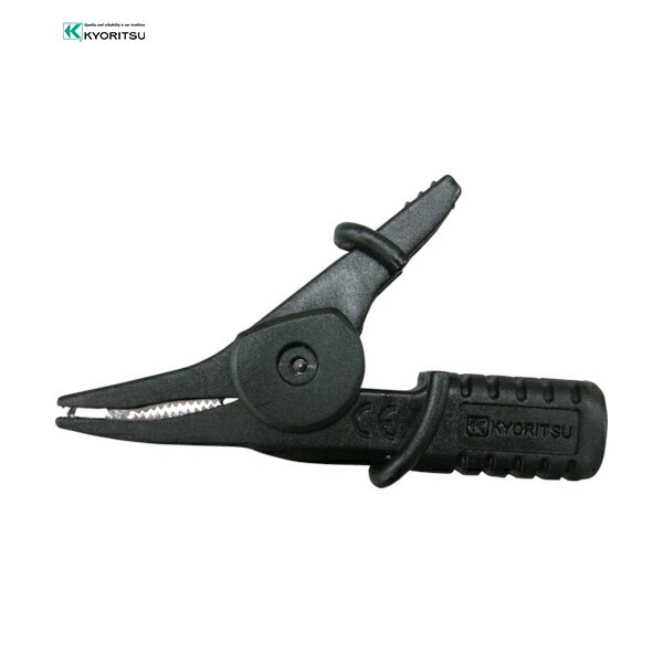 共立電気計器 KYORITSU 7131B 安全ワニグチクリップ (1個) 品番：MODEL7131B