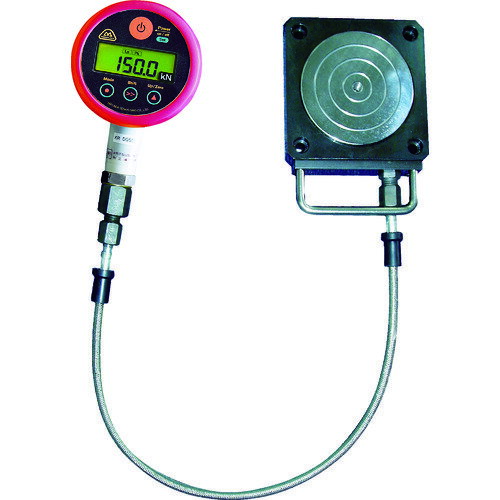 マサダ製作所 油圧式ハンディロードセル 定格容量150kN (1台) 品番：MH-15LD