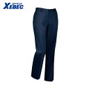 XEBEC ジーベック 作業服 作業着 ユニフォーム レディススラックス1624-19-7 ディープネイビー (1着) 品番:1624-19-7