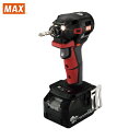 【6/4 20:00〜6/11 01:59迄 ポイント2倍! 楽天スーパーSALE】MAX マックス 充電式ブラシレスインパクトドライバ18Vセット赤 (1台) 品番:PJ-ID153R-B2C/1850A(4)
