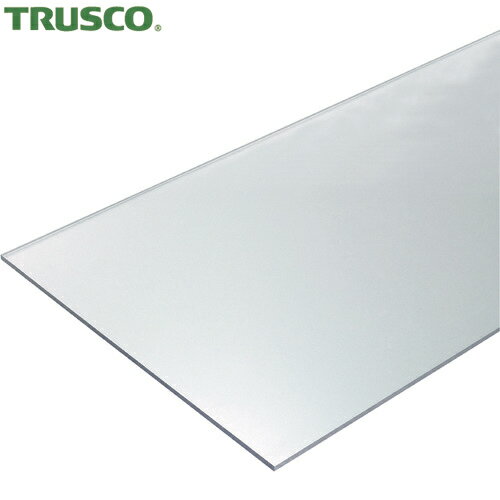 TRUSCO(トラスコ) ポリカーボネート平板450mm 600mm 厚み2mm クリア (1枚) 品番：PCB2-4560-CL