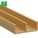 光 簡易内窓用フレーム&レール 上レール木目11×30.5×915mm (1本) 品番:PTL3013
