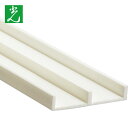 光 簡易内窓用フレーム&レール 下レールホワイト5×30.5×915mm (1本) 品番:PTL4012