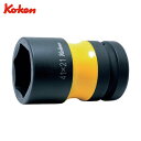 Ko-ken コーケン 自動車整備用 ホイールナット用コンビソケット 差込角19.0mm 対辺41×21mm (1個) 品番:PW6P-41X21