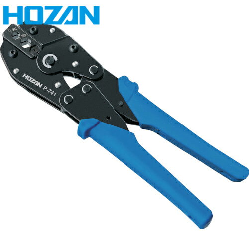 HOZAN(ホーザン) 圧着工具 BNCコネクター用 (1丁) 品番：P-741 1