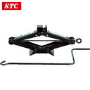 KTC 京都機械工具 パンタグラフジャッキ ストローク300mm 全長437mm (1台) 品番:PJ-1