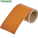 トラスコ TRUSCO 配管用ステッカー 配管識別テープ 茶(7.5YR5/6)(油関係)25mm幅×1m (1巻) 品番:RAH-505SS
