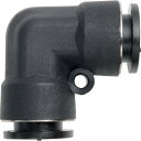 潤工社 ワンタッチ継手Mシリーズ ユニオンエルボ 8mm (1個) 品番:PLUM-8-PM