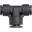 潤工社 ワンタッチ継手Mシリーズ 異径ユニオンテー 6mm-4mm (1個) 品番:PTUM-6-4-PM