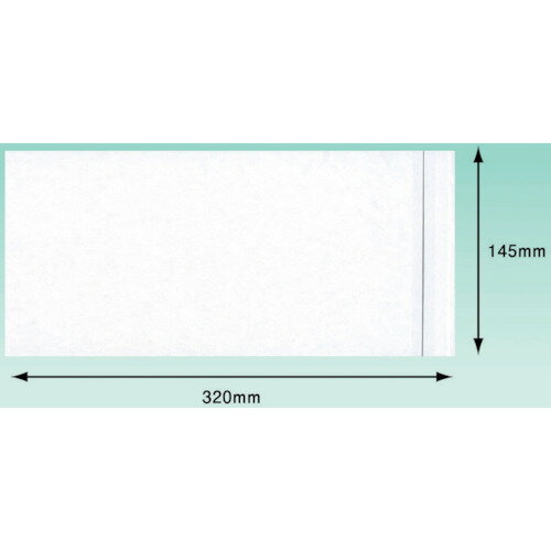 パピルス デリバリーパック (チェーンストア統一伝票サイズ用) 145×320 (1Pk) 品番：PA-007T