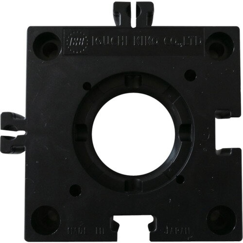 ISB イグチベアー取付ベース パズル黒色 (1個) 品番：PZ75-BK ボールキャスターユニットテーブル