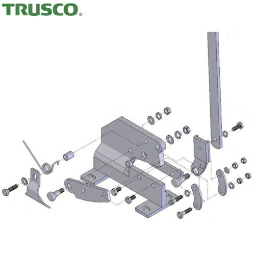 TRUSCO(トラスコ) 板金用切断機 レバーシャP-1用部品 NO.26六角ナット (1個) 品番：P1026