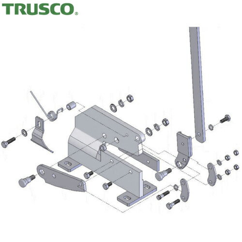 TRUSCO(トラスコ) 板金用切断機 レバーシャP-2用部品 NO.3六角ボルト (1個) 品番：P2003