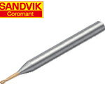 SANDVIK サンドビック コロミルプルーラ 超硬ソリッドエンドミル（730） 刃径1mm 刃長0.8mm シャンク径..