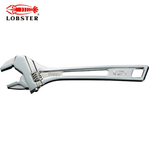 ロブテックス エビ プロ用 ハイブリットモンキーレンチX プレミアムシリーズ ケイシルバー 250mm (1丁) 品番：PUM36XS