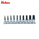 山下工業研究所 Ko-ken コーケン ヘックスビットソケットセット 差込角12.7mm (1S) 品番:RS4010M/10-L75