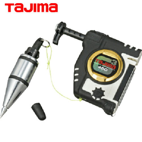 タジマ tajima 下げ振り さげふり パーフェクトキャッチG3-450クイックブラ付 白 (1個) 品番：PCG3-B400W