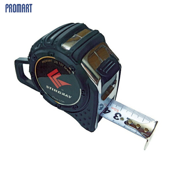 プロマート スケール メジャー コンベックス スティングレイ 5.5m 25mm (1個) 品番:SR2555