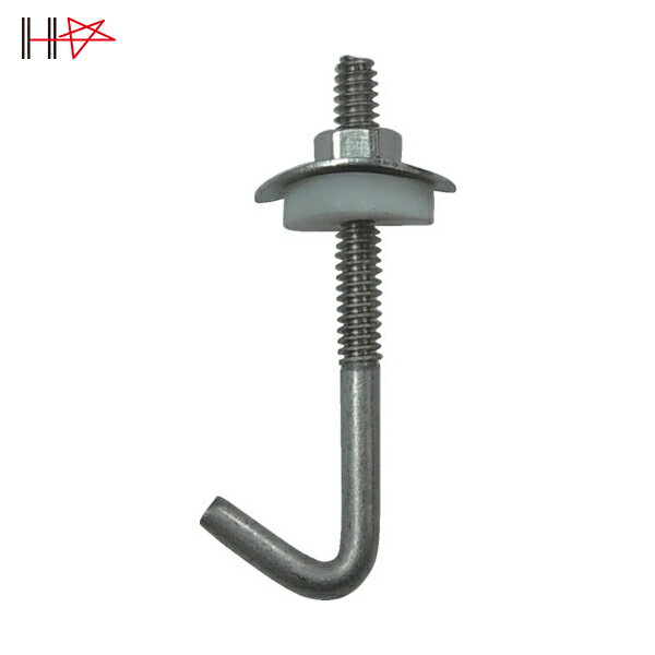 ダイドーハント 波板用ボルト ステンレス フックボルトセット 3/16×38 （100個入） (1箱) 品番：00037321