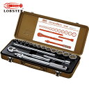 ロブテックス エビ ソケットレンチセット 差込角12.7mm 12角 (1S) 品番:1213A