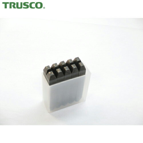 TRUSCO(トラスコ) 数字刻印セット 6mm (1S) 品番：SK-60