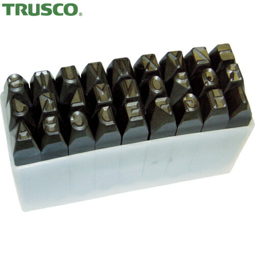 TRUSCO(トラスコ) 英字刻印セット 10mm (1S) 品番：SKA-100