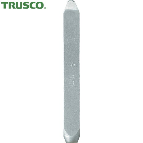 TRUSCO(トラスコ) バラ刻印 3mm B (1本) 品番：SKD-30EB