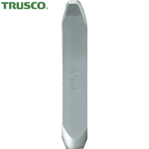 TRUSCO(トラスコ) バラ刻印 10mm E (1本) 品番：SKD-100EE