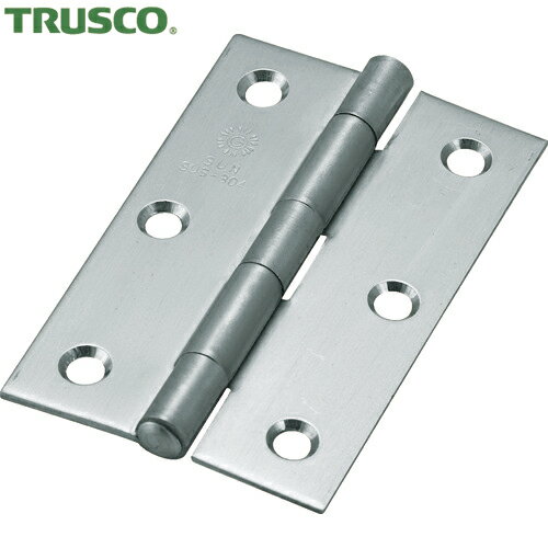 TRUSCO(トラスコ) ステンレス製厚口蝶番 全長76mm (4個入) (1袋) 品番：ST-888-76HL