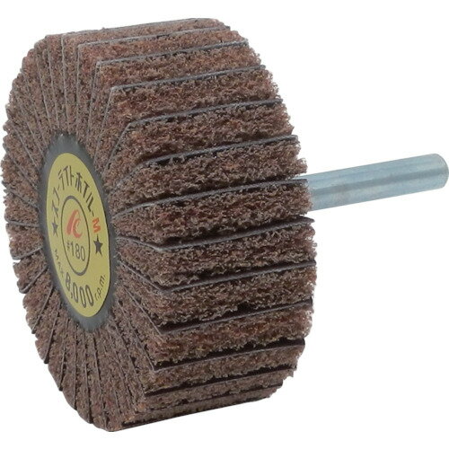 AC イチグチ スコーライトホイルM 軸径6mm #180 外径60×幅25×軸長40 (5個) 品番:SW6025-M-180