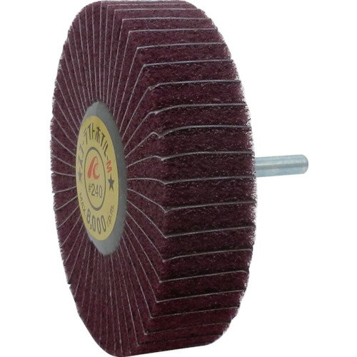 AC イチグチ スコーライトホイルM 軸径6mm #240 外径100×幅25×軸長40 (5個) 品番:SW10025-M-240