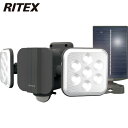 【6/4 20:00〜6/11 01:59迄 ポイント2倍! 楽天スーパーSALE】ライテックス RITEX 防犯用センサーライト 6.5W×2灯 フリーアーム...