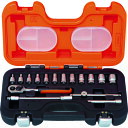 BAHCO バーコ インチソケットセット 1/4 差込角6.35mm (1S) 品番:S160AF